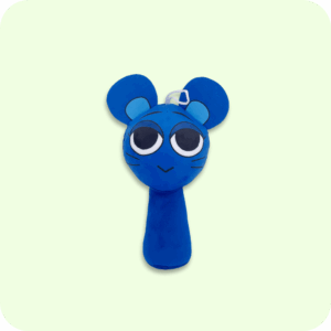 Blue Mouse Sprunki Plush