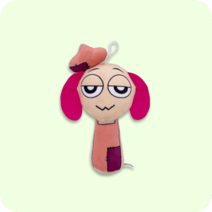 Pink Bread Dog Sprunki Plush