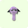 Purple Dog Sprunki Plush