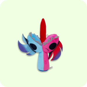 Red And Blue Piranha Sprunki Plush