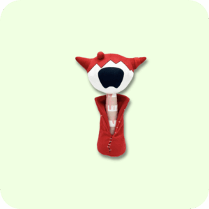 Red Double Horn Sprunki Plush