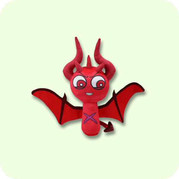 Red Flying Dragon Sprunki Plush